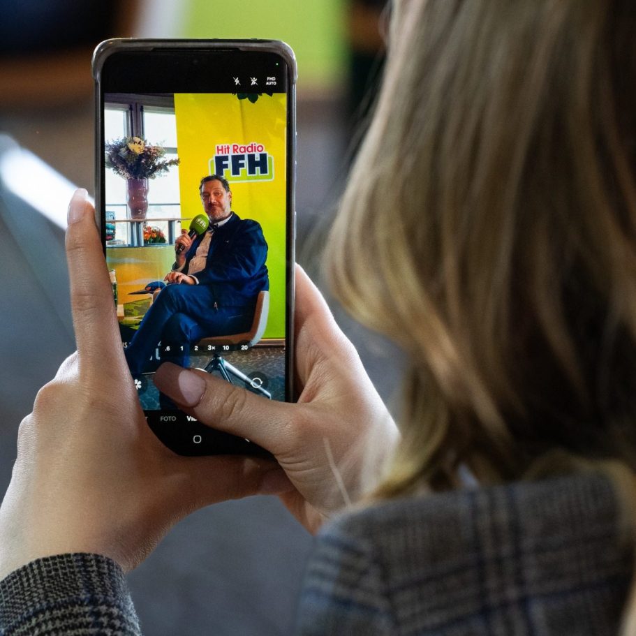 Foto von einem Event zusammen mit HIT RADIO FFH und der Licher Privatbrauerei